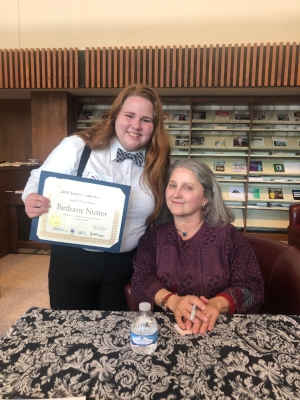 Meredith Sue Willis with  Bethany Nutter West Virginia "Letters About Literature" 